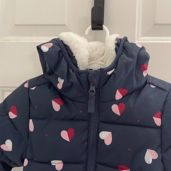 Wonder Nation  Heart Puffer  Jacket Hearts  2T - Picture 12 of 14